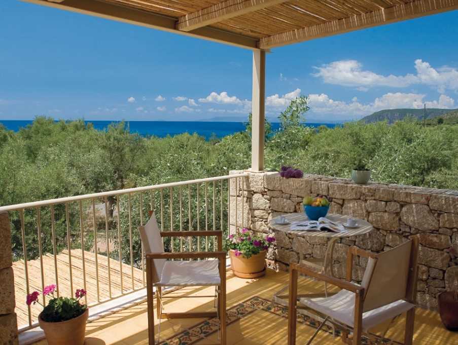 View from Elies, Kardamili, Peloponnese, Greece