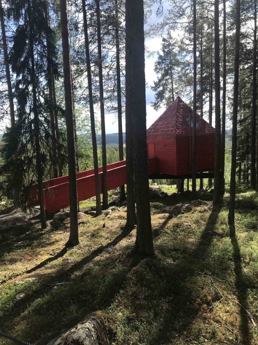 Blue Cone, Treehotel, Swedish Lapland