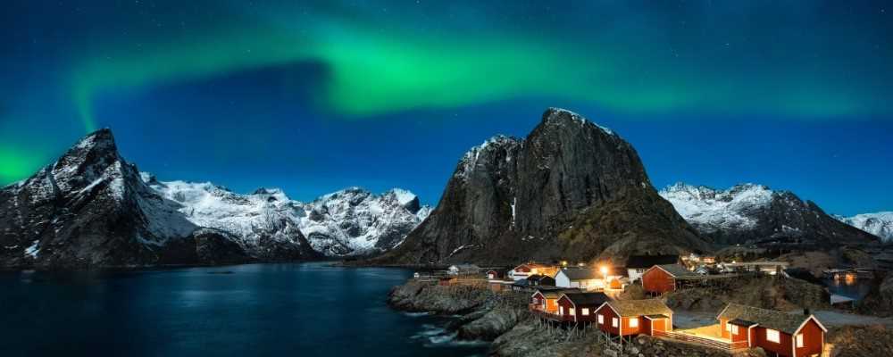 Northern lights_Norway, Tromso, Northern Norway, Norway