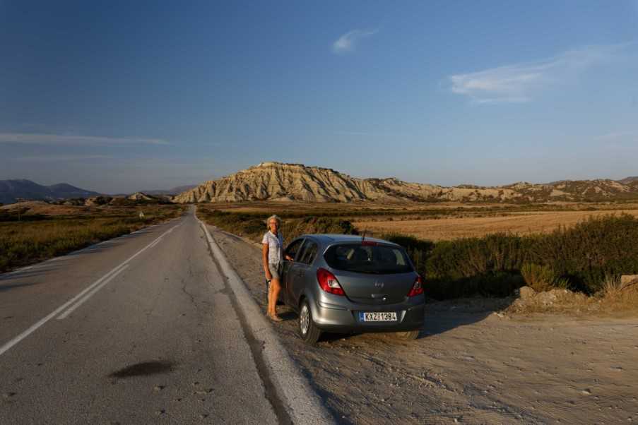 On the west coast of Rhodes. Credit: Rod Standing