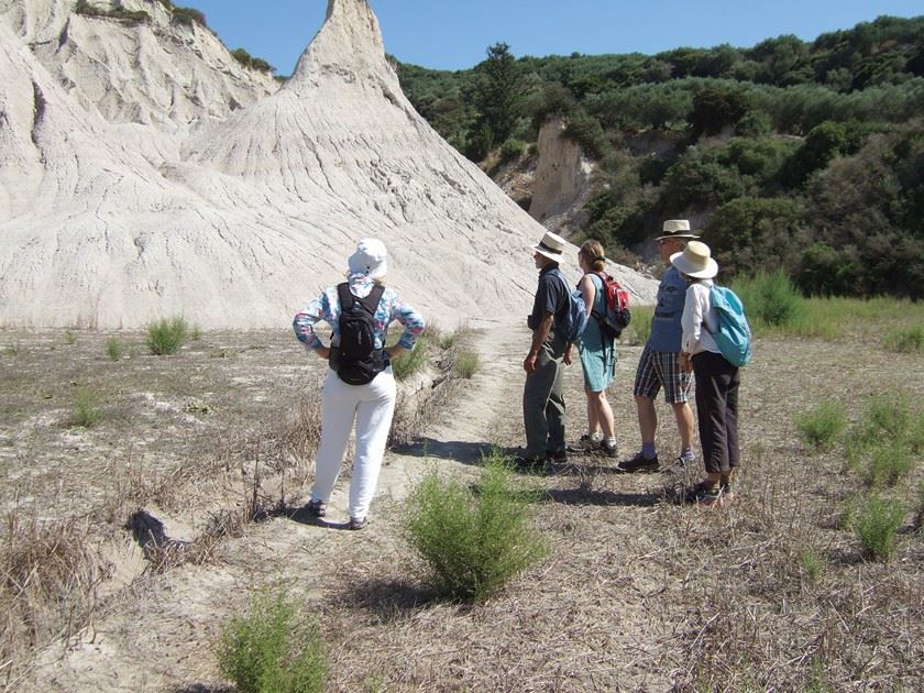 Walking through Rokka Gorge, Crete