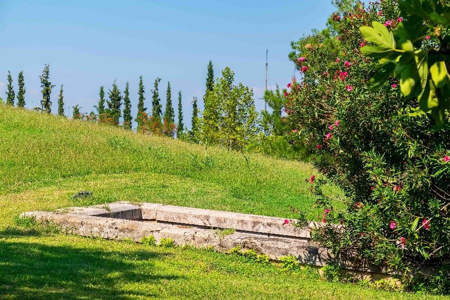  Royal Tombs of Aigai. Vergina. Central Macedonia, Greece