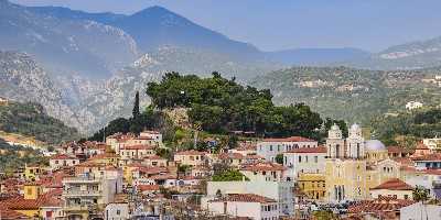 Kalamata, the capital and central port of Messinia