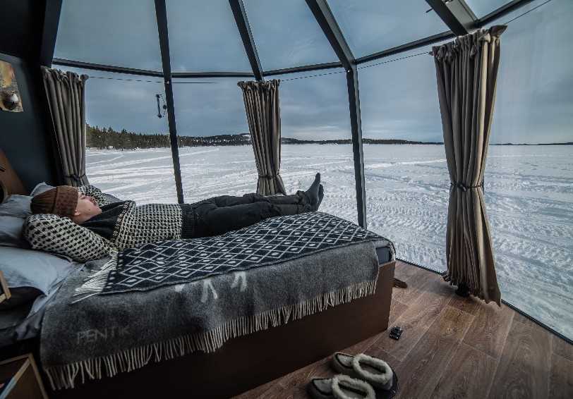 Lake Inari Aurora Hut