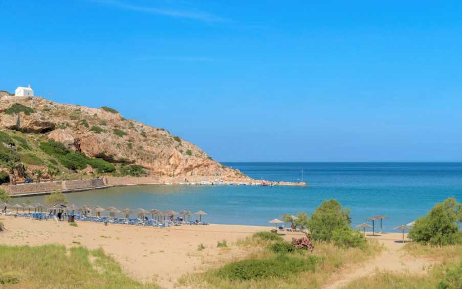 Galissas beach, Syros
