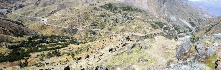 Views from Ankasmarca ruins