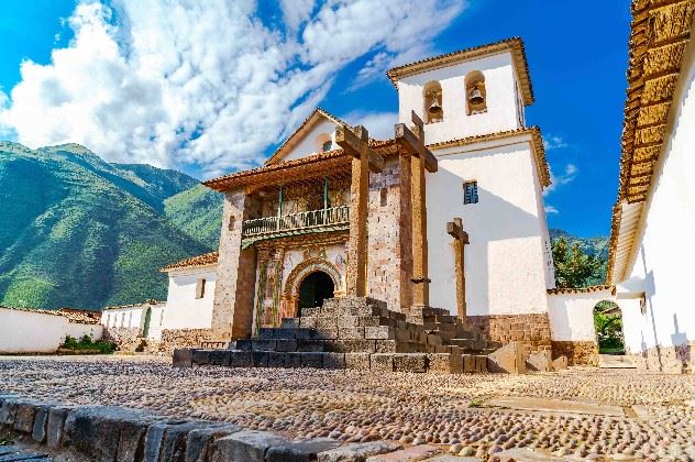 St Peter's church, Andahuaylilas district, Cusco