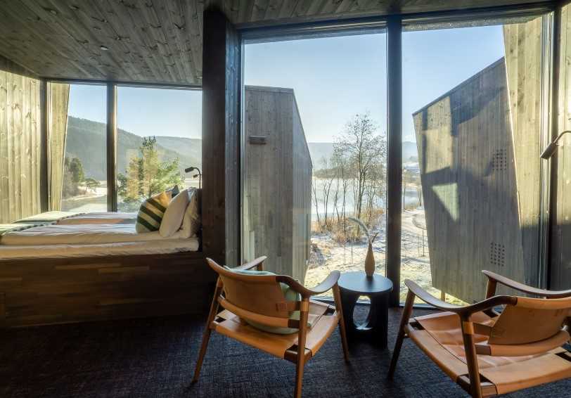 "Sarpen" Standard Room in a mini-house (first floor), Elva Hotel, Voss, The Fjords and Trondelag, Norway