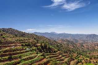 Panoramic view near Kato Lefkara, Larnaca Area, Cyprus