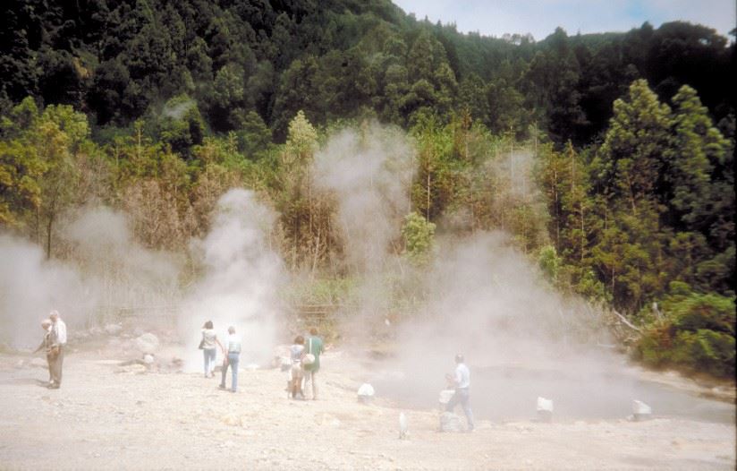 Thermal pools, Terra Nostra Botanic Gardens, Furnas