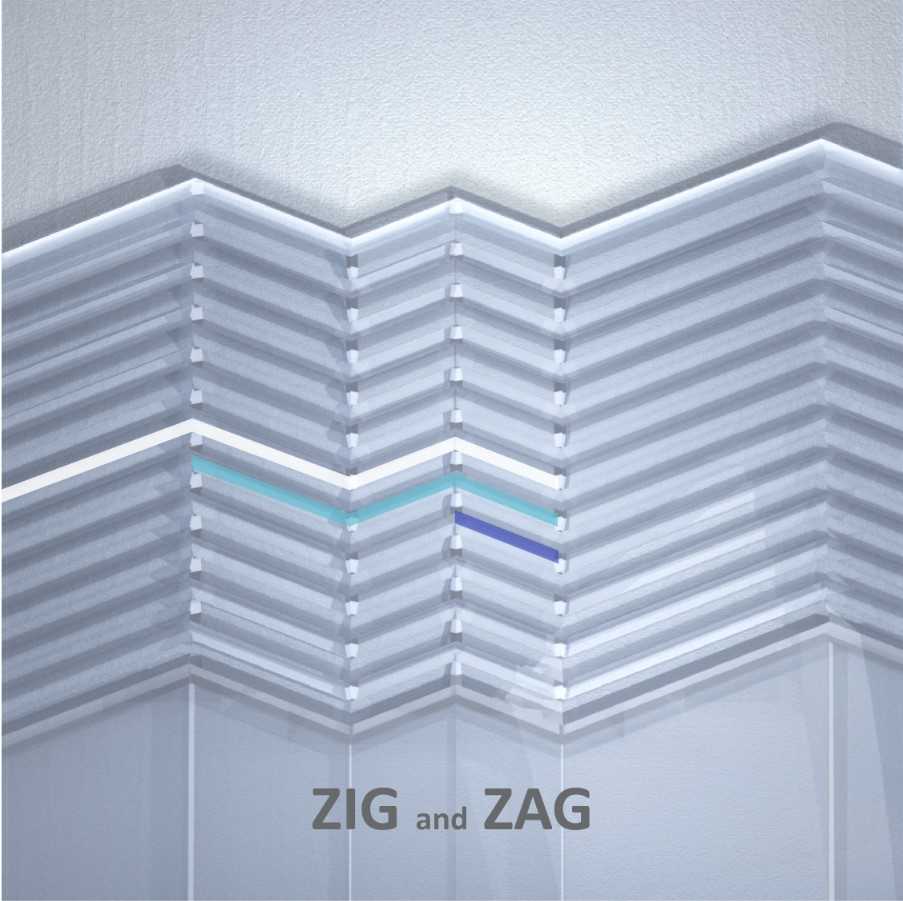 Art suite ZIG and ZAG by Nicolas Triboulot