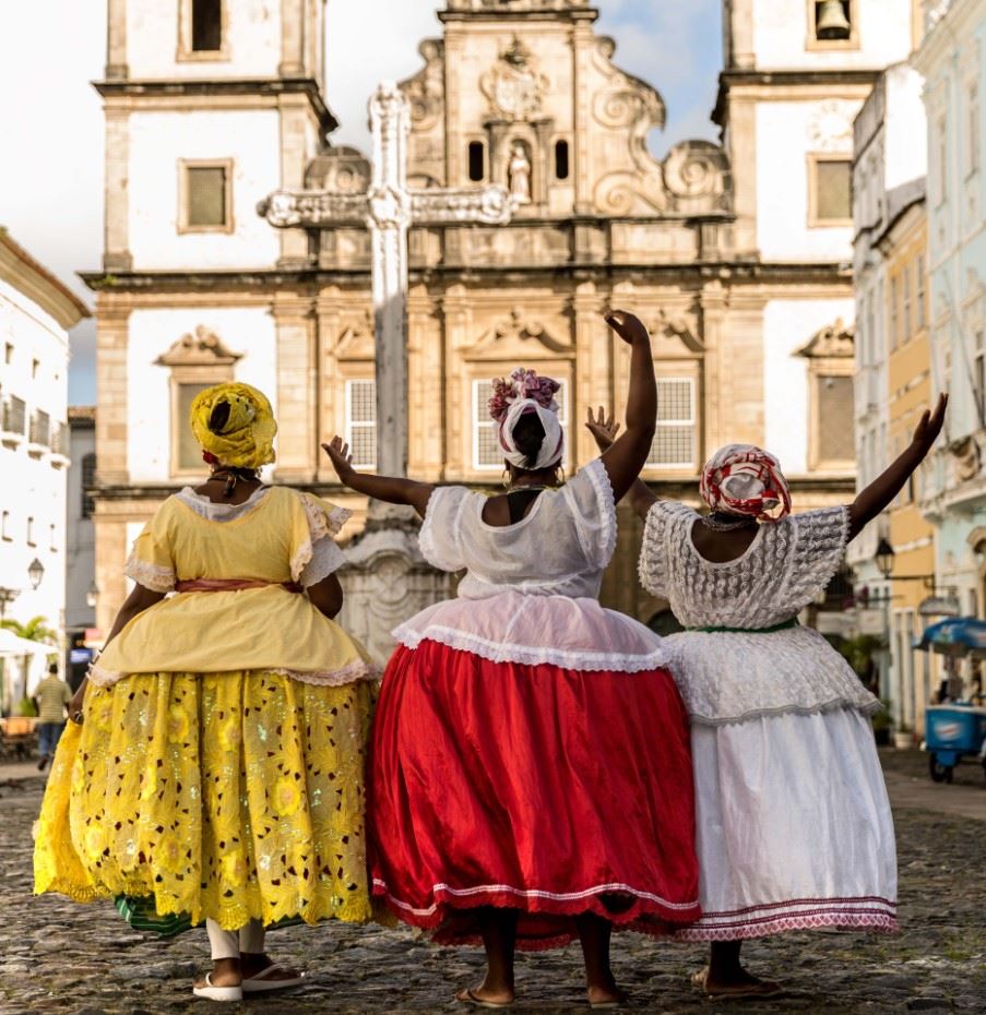 Group of Baianas in Salvador