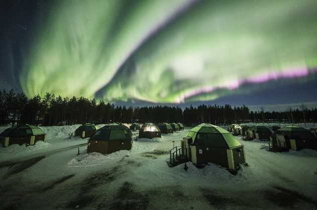 Arctic SnowHotel and Glass Igloos, Sinetta, Rovaniemi, Lapland, Finland