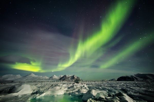 Northern lights, Svalbard