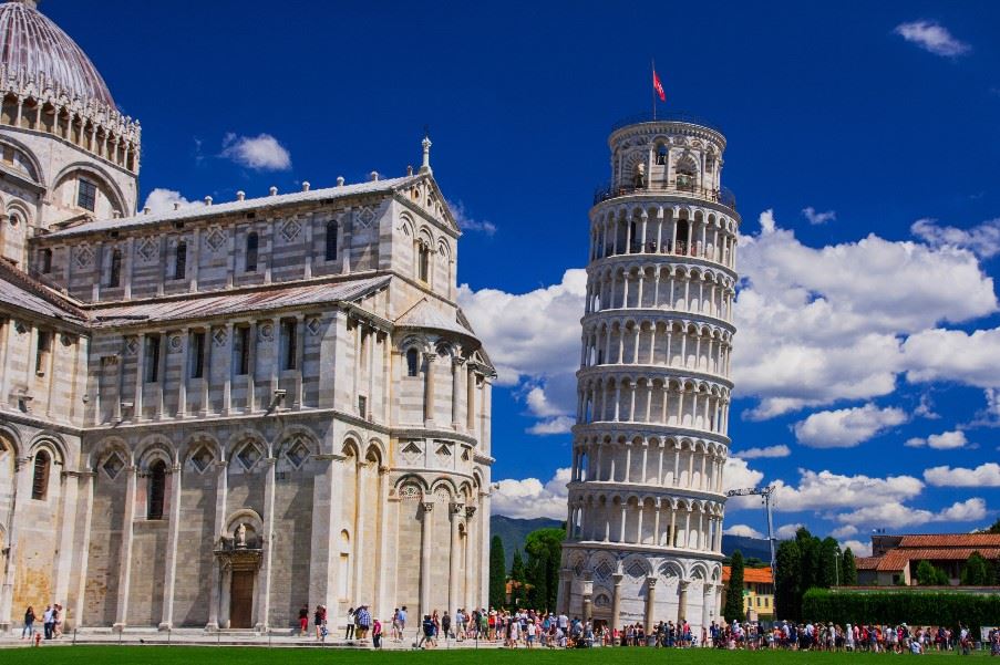 Leaning tower of Pisa