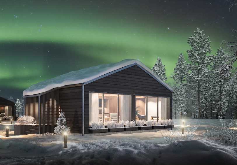 Arctic chalet, Wilderness Hotel Inari, Inari, Finland