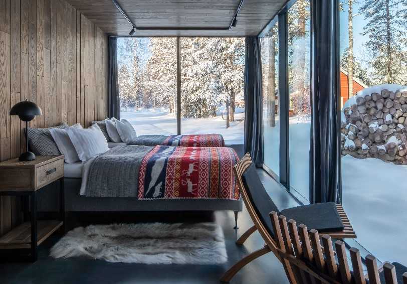 Glass Pod, Loggers Lodge, Harads, Sweden