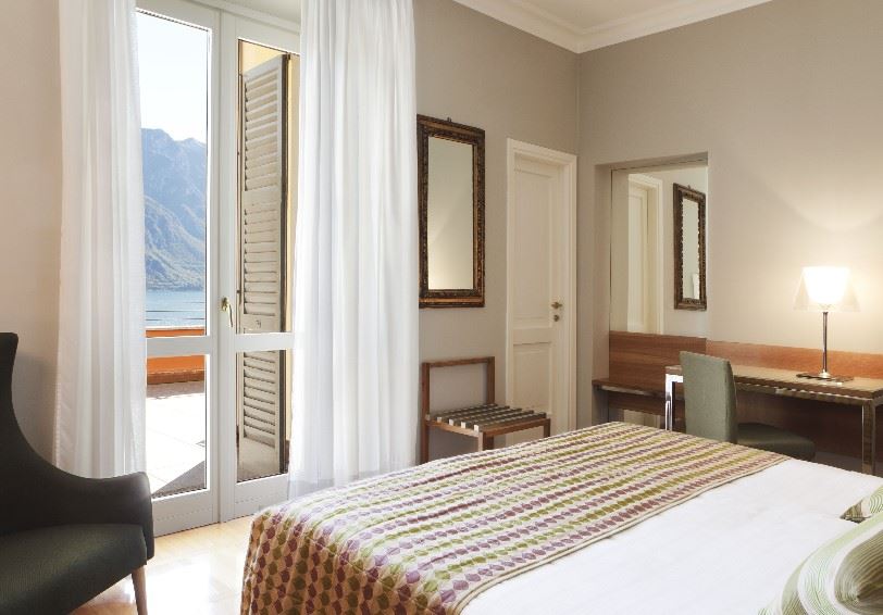 Comfort room, Belvedere Hotel, Lake Como, Italy