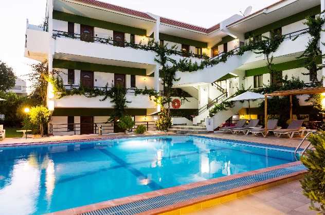 Terinikos Hotel Apartments, Ialysos, Rhodes, Greece