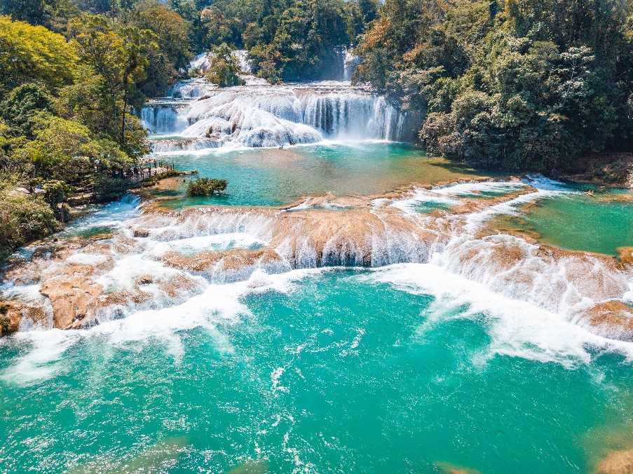 Agua Azul waterfalls