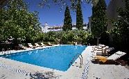 Swimming pool, Parador de Guadalupe, Guadalupe, Extremadura