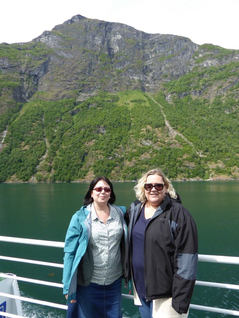 Car ferry from Hellesyt to Geiranger