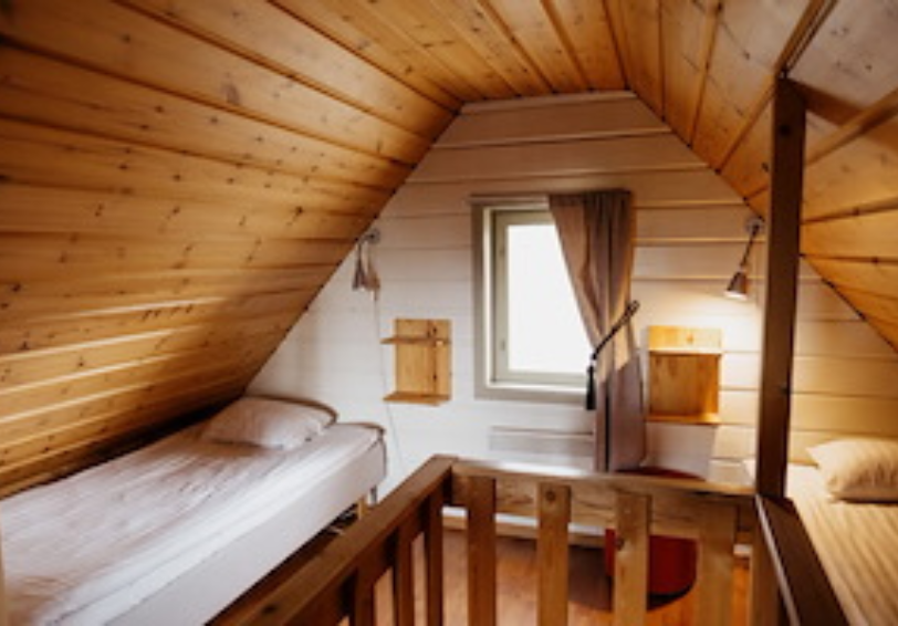 Cabin, Abisko Mountain Lodge, Swedish Lapland, Sweden