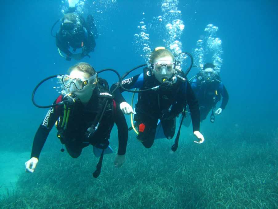 Scuba diving