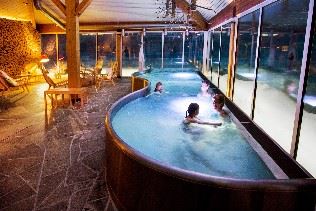 Spa break in Swedish Lapland