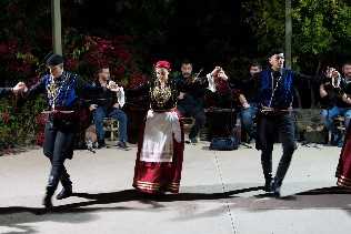 Greek dancers on Crete
