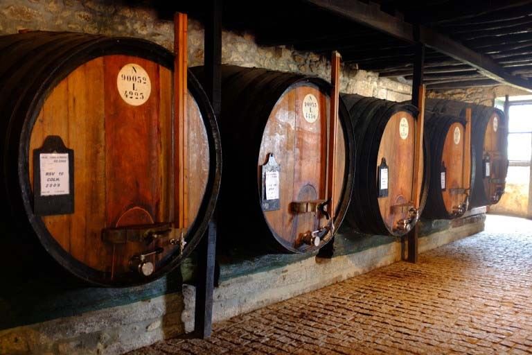 Croft wine cellar