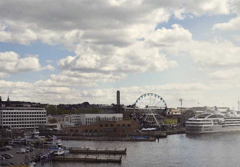 Grand Deluxe Harbour Sea View Room, Haven Hotel, Helsinki, Finland