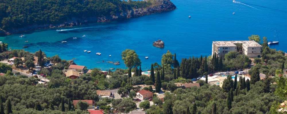 bay view of the Paleokastritsa
