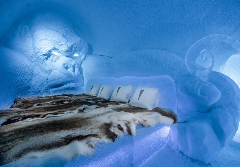 King Kong (Lkhagvadorj Dorjsuren), Art Suite, ICEHOTEL, Jukkasjärvi, Swedish Lapland (Photo - Asaf Kilger)