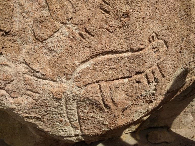 Petroglyphs, Atacama, Chile