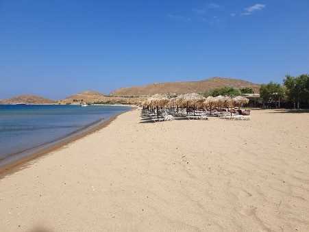 Beautiful Plati beach, Lemnos