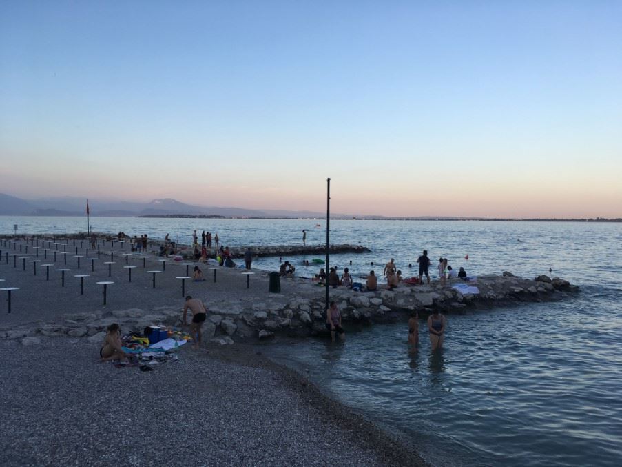 Desenzano beach, Lake Garda