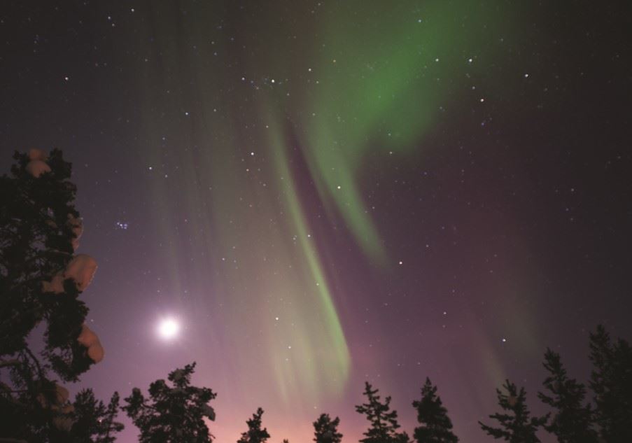 Northern lights photography tour, Swedish Lapland, Sweden