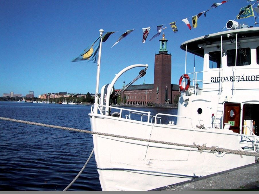 Day boats, Stockholm, Sweden