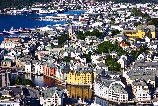 Alesund - an art nouveau jewel