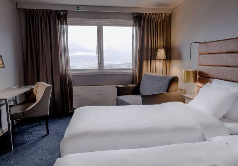 Standard Room, Radisson Blu Polar Hotel, Longyearbyen, Svalbard
