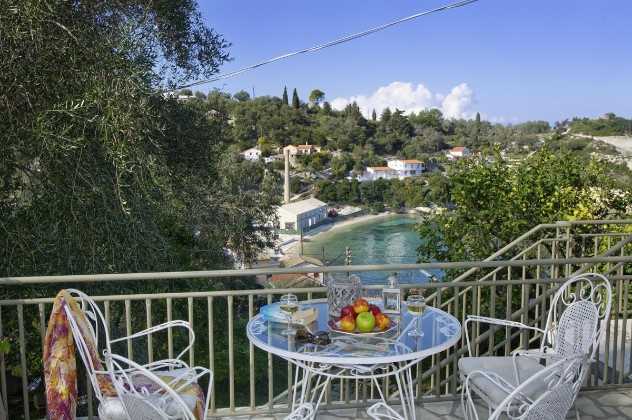 Terrace, Panos Apartment, Loggos, Paxos