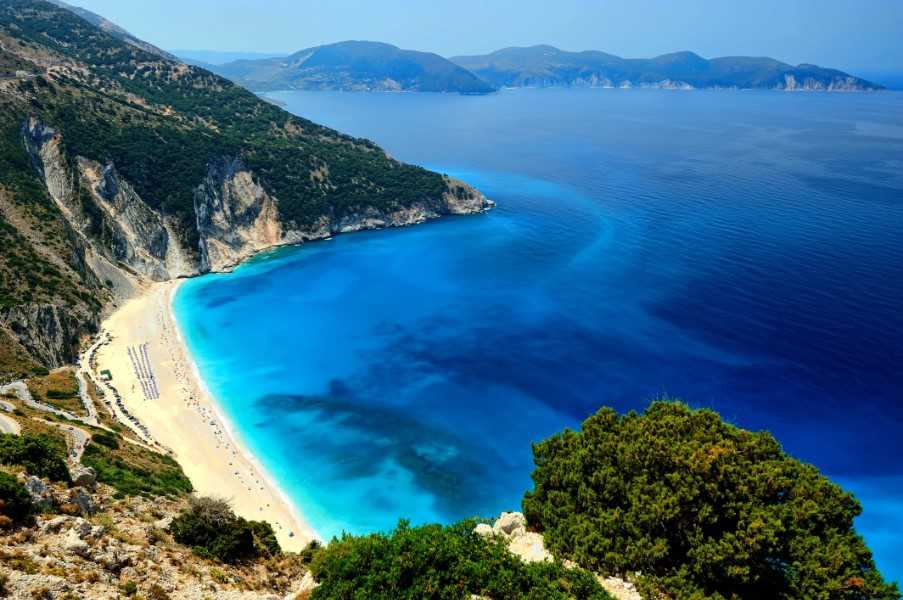 Myrtos beach