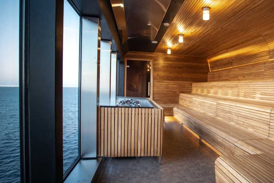 A sauna with a view!