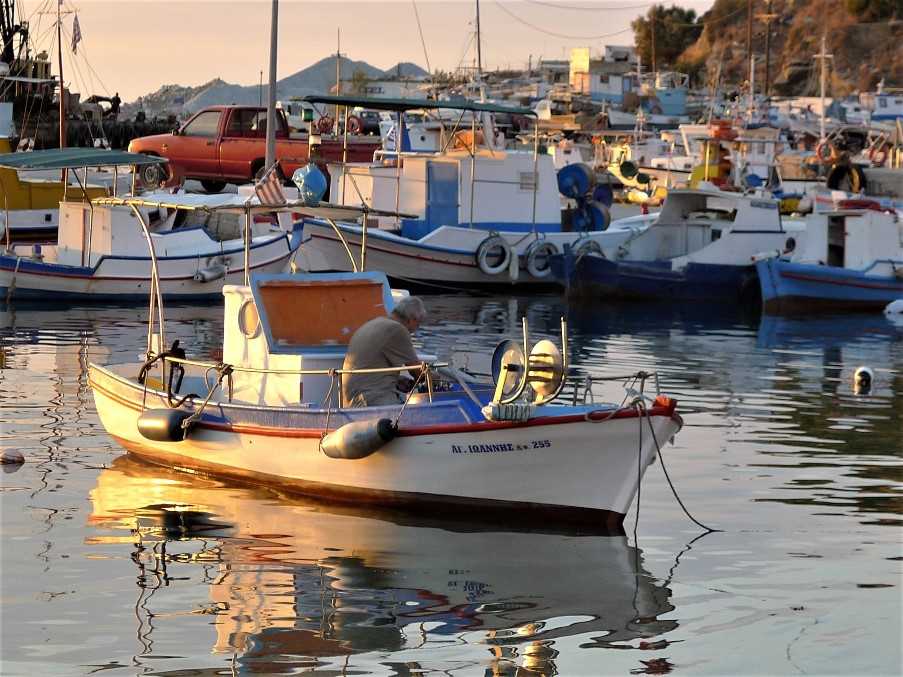 Fourni harbour, Fourni, Greece