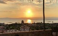 Sunset from Villa Vager Mani, Megali Mantinea, Peloponnese, Greece