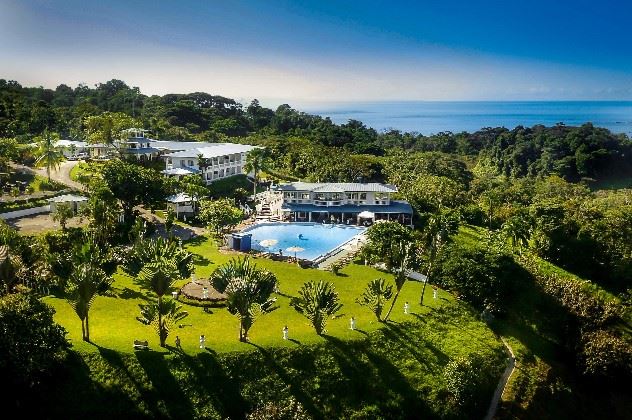 Aerial view, Cristal Ballena Resort, Southern Region, Costa Rica