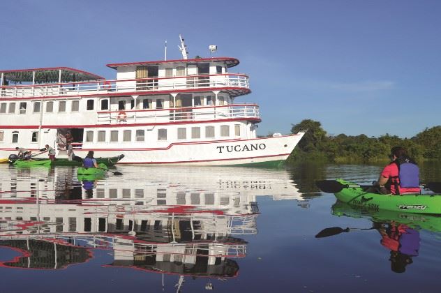 M/Y Tucano, Cruise Vessel, Amazon, Brazil