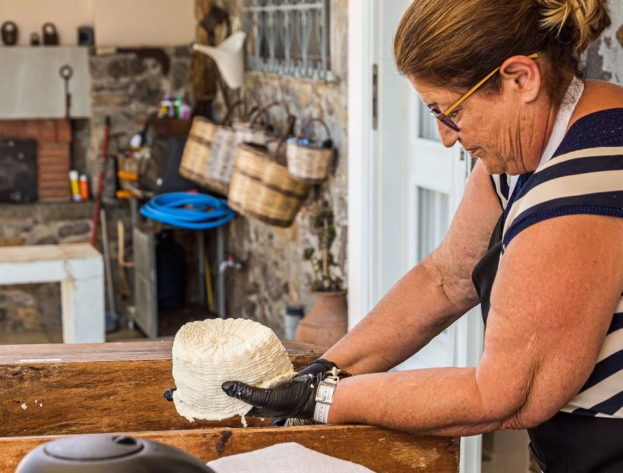 Making local cheese