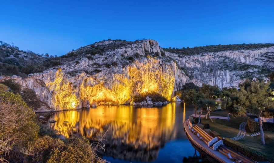 Vouliagmenis Lake, Athens, Greece